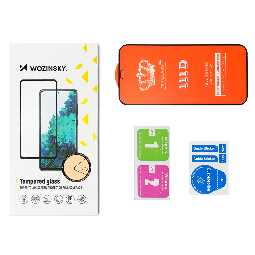 Wozinsky Panzerglas für Xiaomi Redmi Note 10 Pro - Schwarz