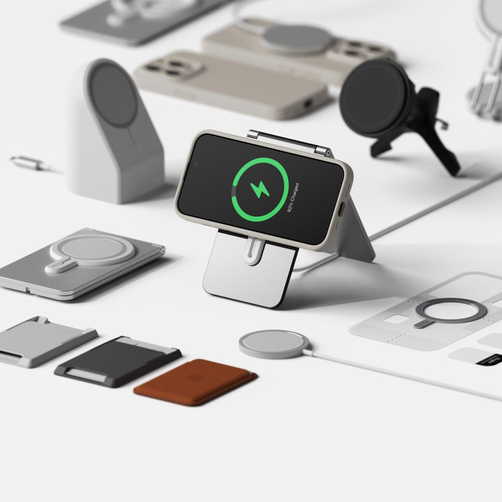 Techsuit - SoftFlex MagSafe Hülle für Apple iPhone 17 - Bordeauxrot