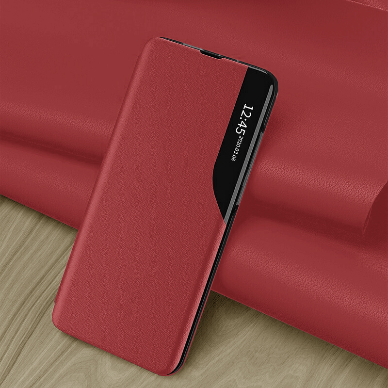 Elegante View Case Book Hülle für Xiaomi Redmi Note 13 - Schwarz