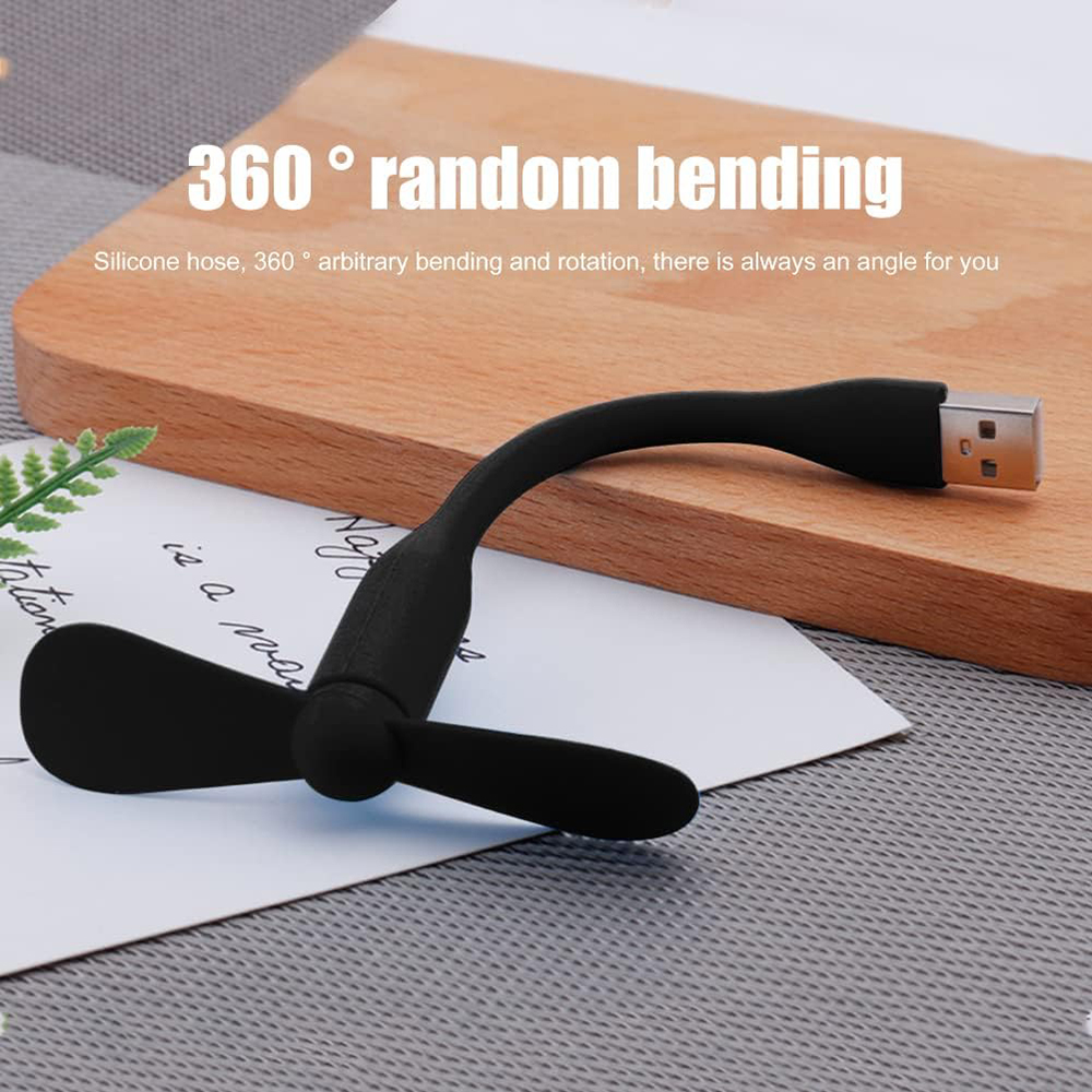 Mini USB Ventilator (TUF1) - 5V - Schwarz