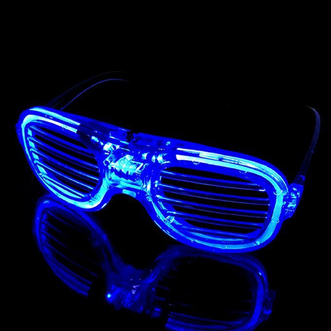 Leuchtende LED-Brillen - Blau