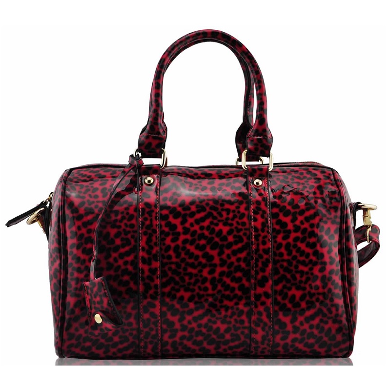 Handtasche LE-4595 - Grün/Schwarz