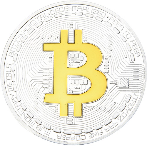 Münze Bitcoin - Golden