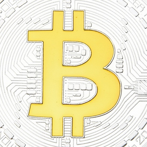 Münze Bitcoin - Golden