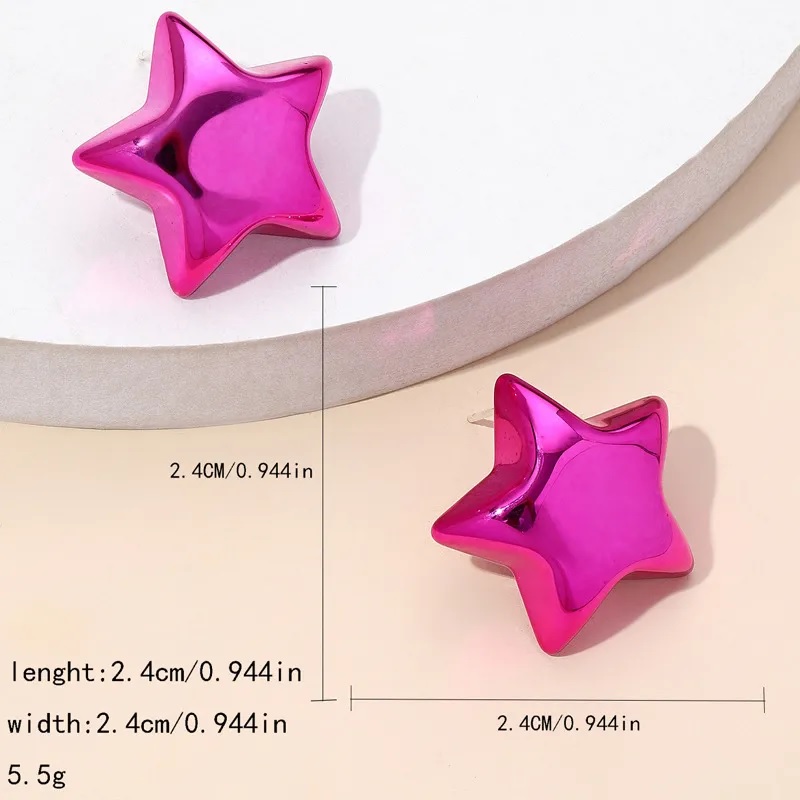 Ohrringe AD-34535 - Circle / Silber
