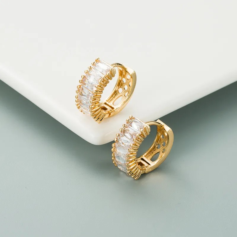 AI-28369 Ohrringe - Golden/Mehrfarbig 2