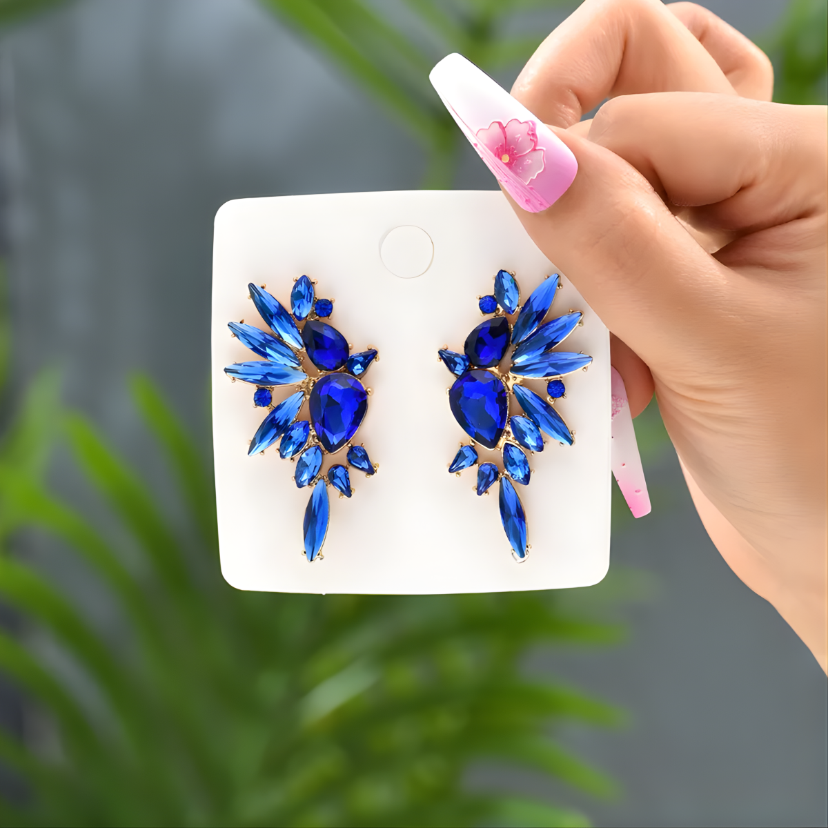 Ohrringe ChB-38970 - Blau