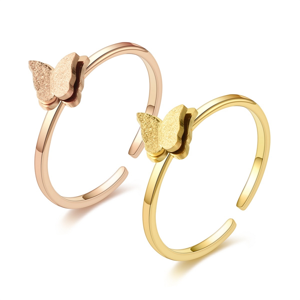 BU-17093 Ring - Gold / Rosa