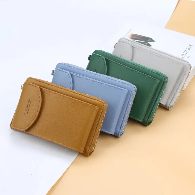 Umhängebrieftasche Baellerry ME-25501 - Hellblau