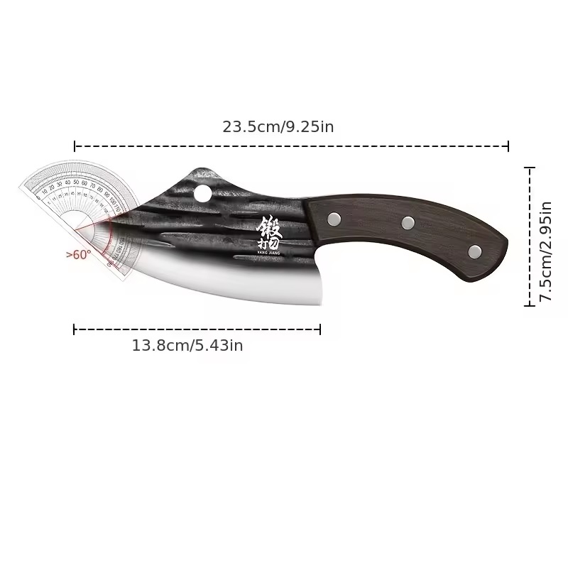 EF-33031 Küchenhackmesser - Braun