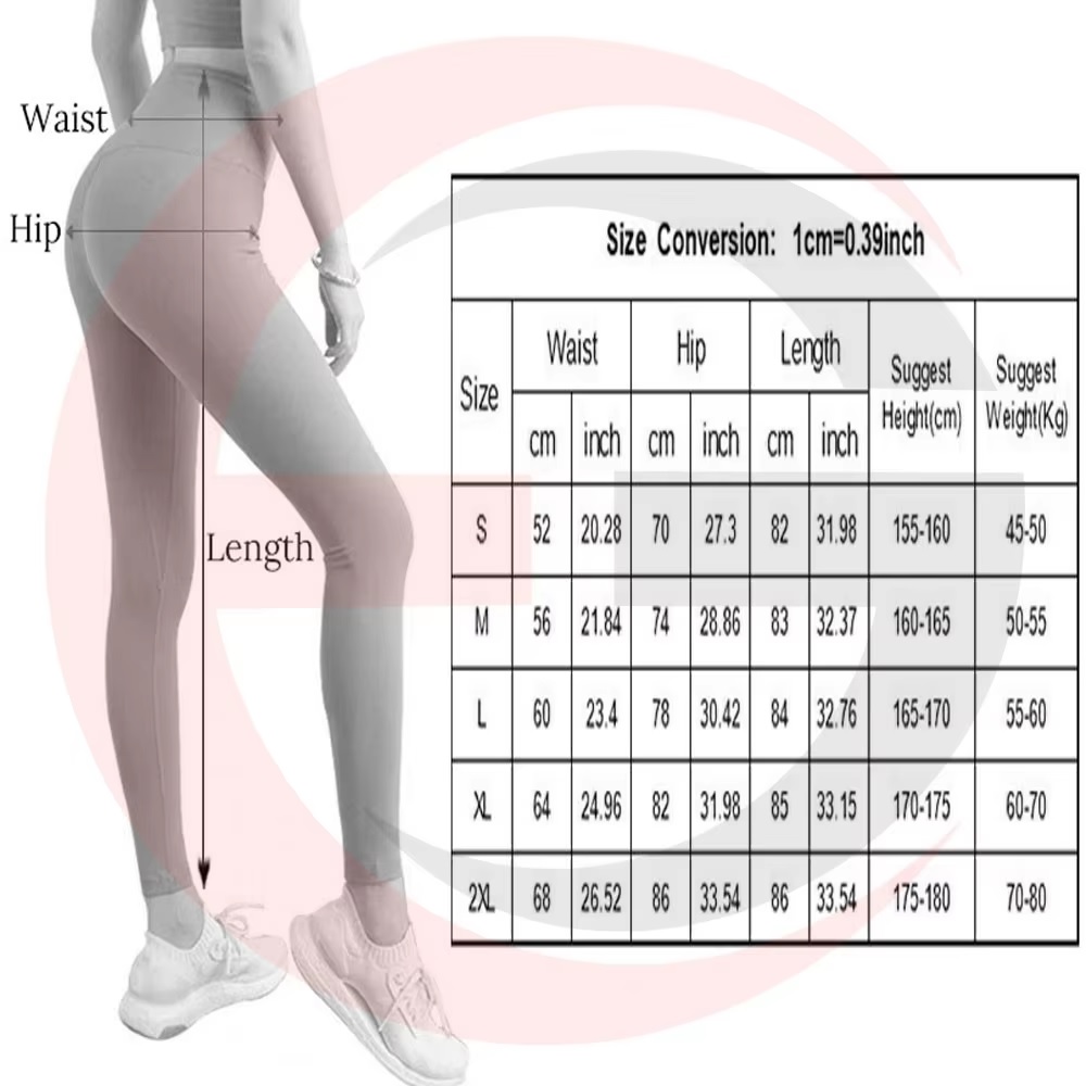 Push Up Leggings Elegant-Grau/L
