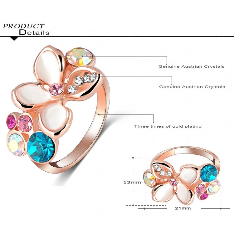 Ring EN-1064 - Golden/51mm