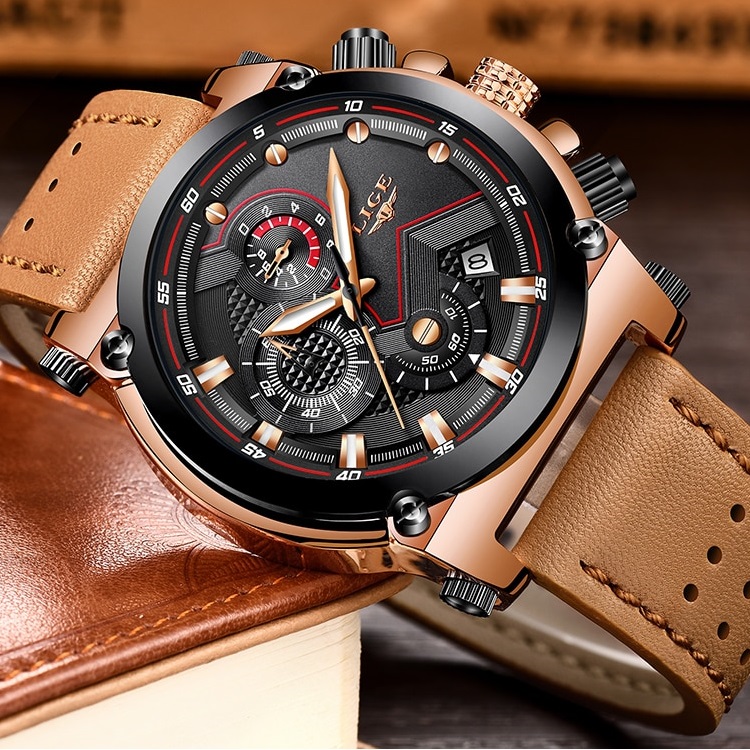 Uhr LIGE PR-4073 - Braun