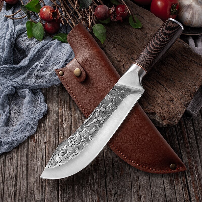 JO-14057 Küchenmesser Set - 4Stk/Braun