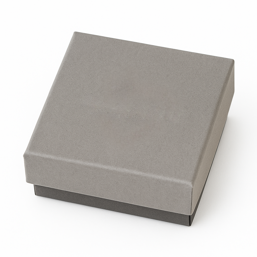 Geschenkbox - Grau / 5x5cm