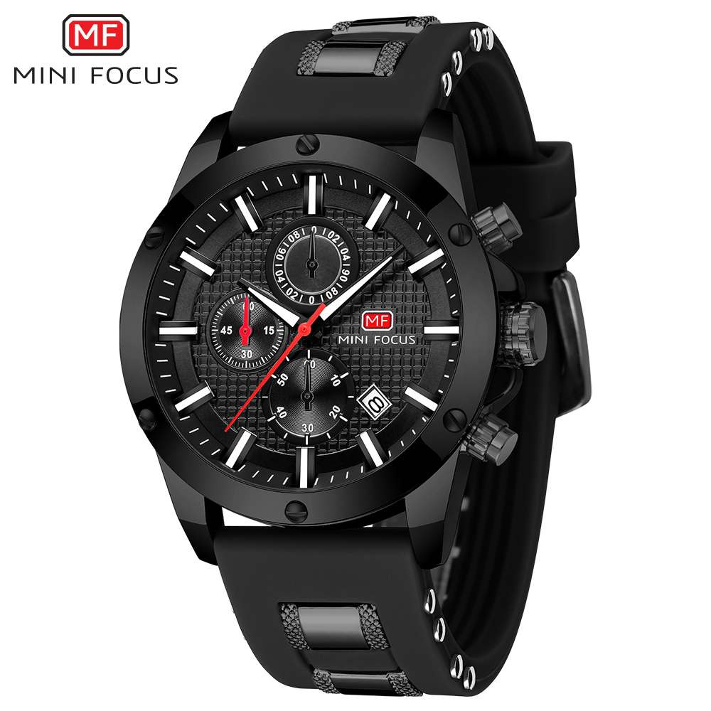 Mini Focus LU-23867 Uhr - Schwarz