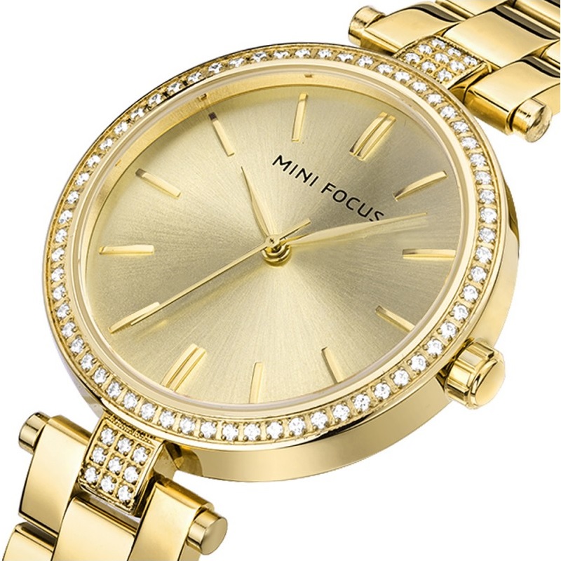 Uhr Mini Focus LU-23847 - Gold