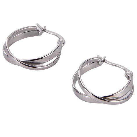 Ohrringe AB-20571 - Silber