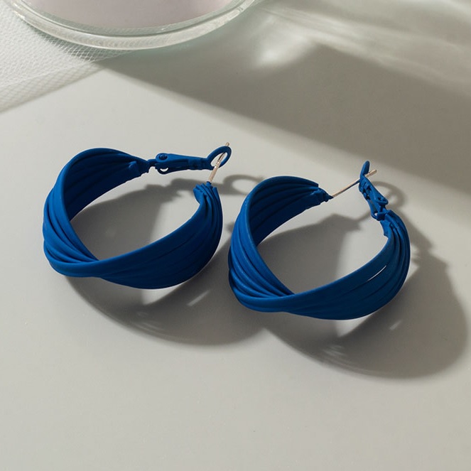 AD-27462 Ohrringe – Blau/Typ1