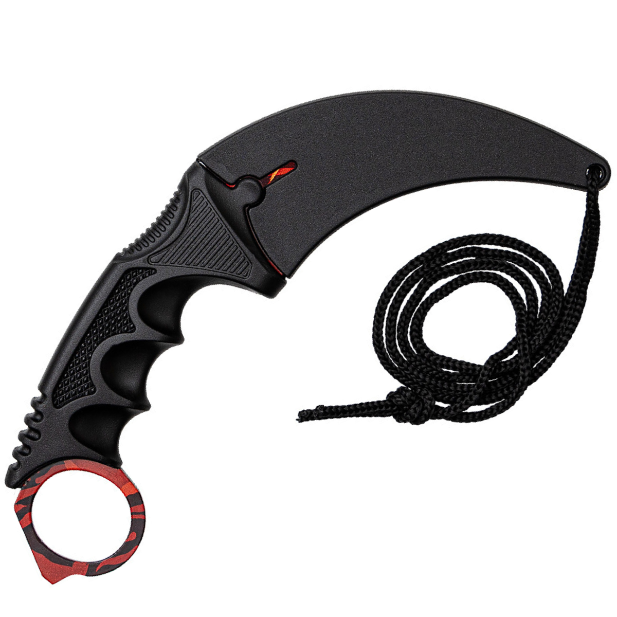 Outdoor-Messer Karambit YP-42087 - Rot