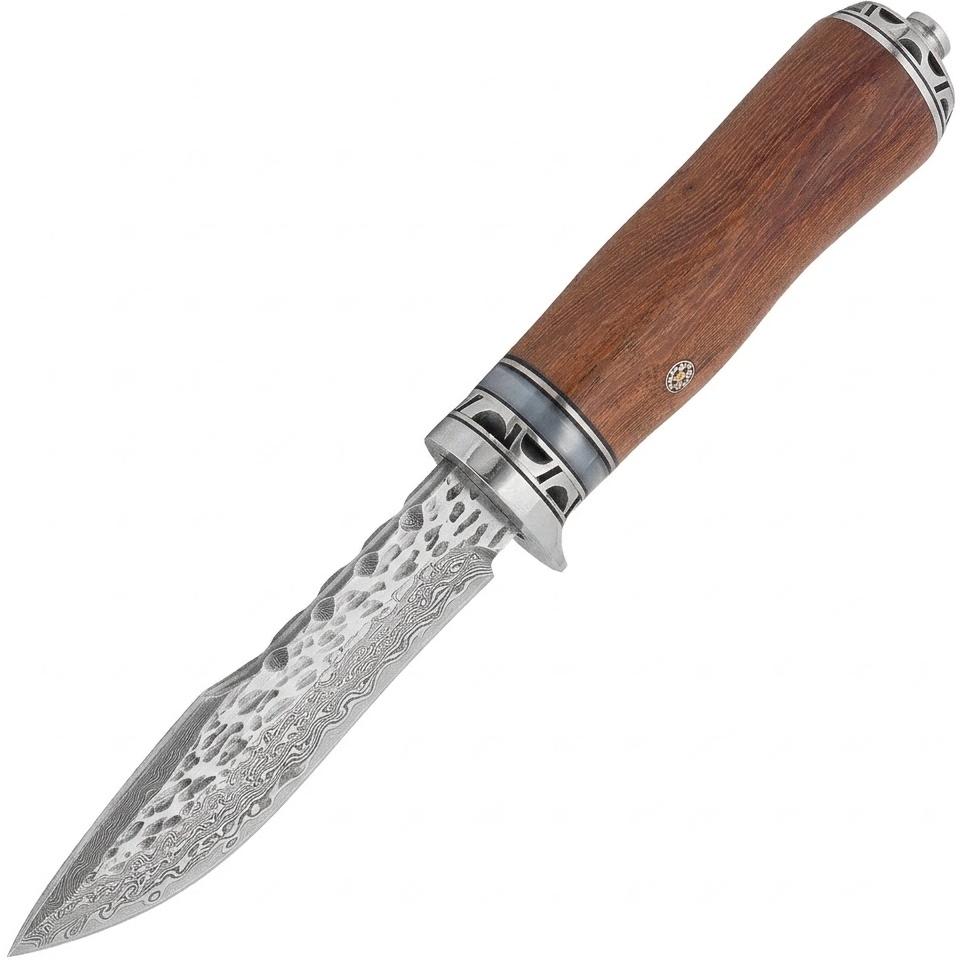 Damaszener Outdoor-Messer YA-42093 - Braun