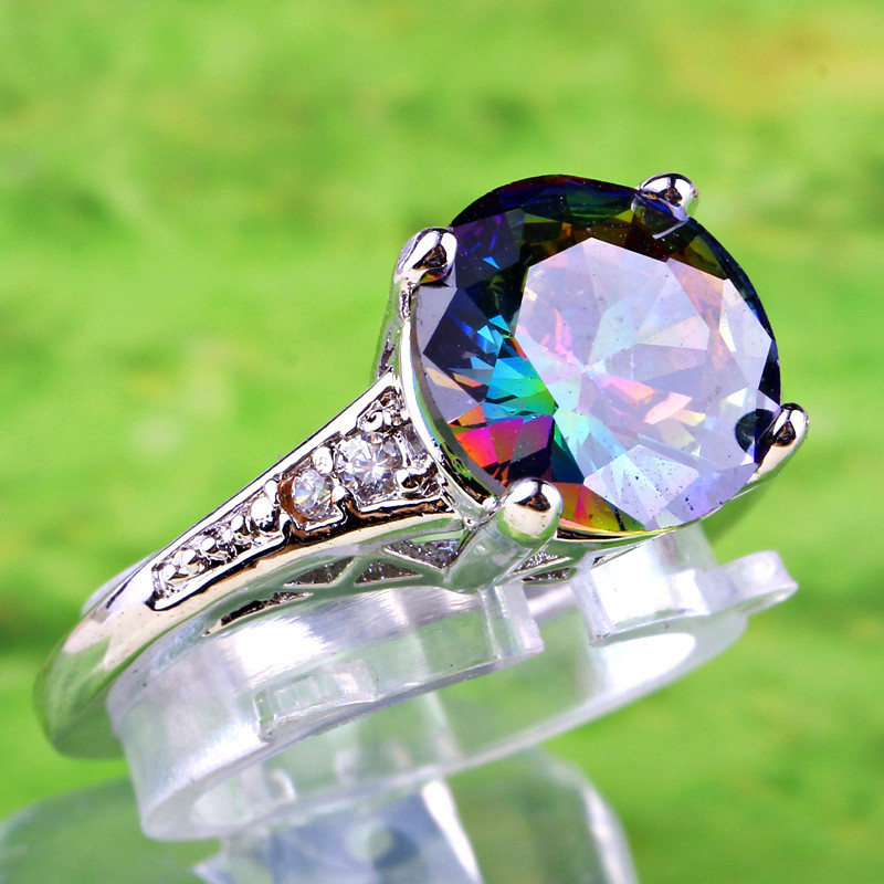 Ring CO-1220 - Silber/Rot/62mm