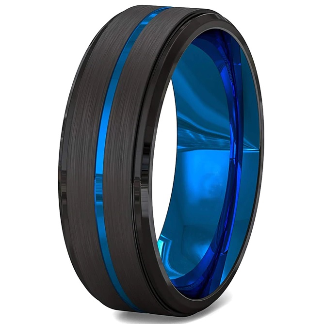 AR-7149 Ring - Silber/Golden/59mm