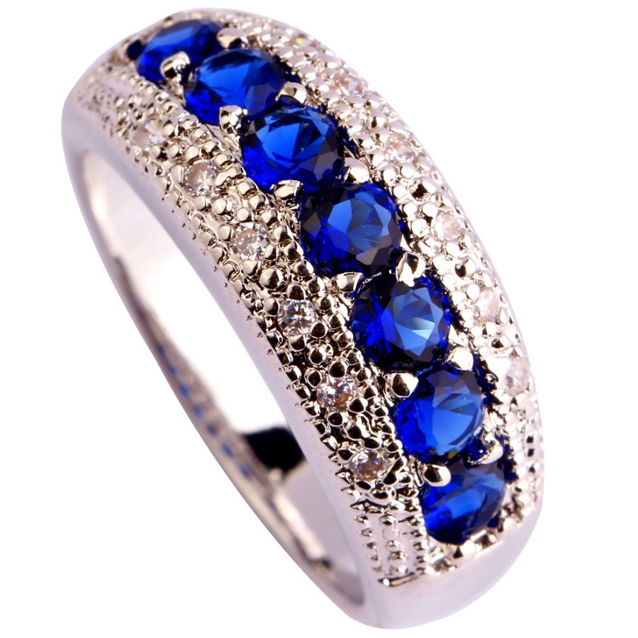 Ring GA-1209 - Silber/Violett - 59mm