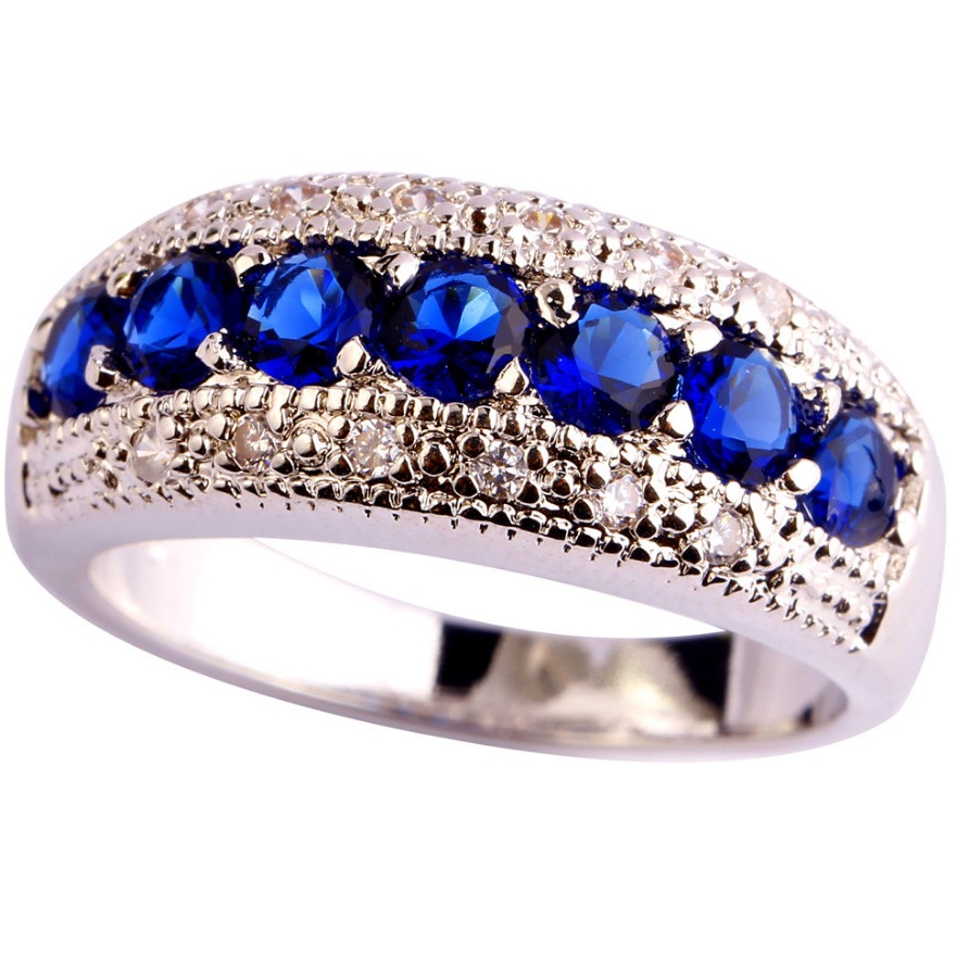 Ring GA-1209 - Silber/Violett - 59mm