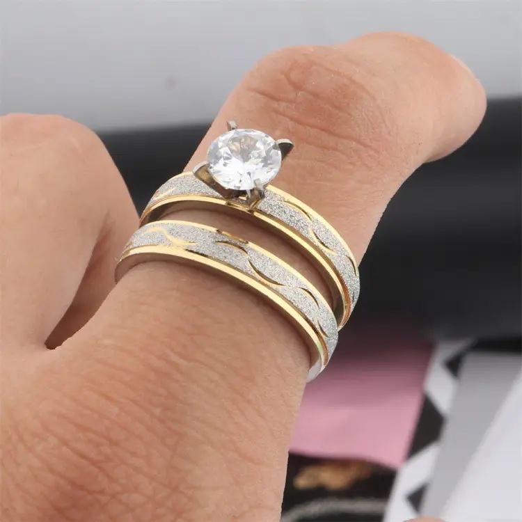 Ring HO-29936 - Silber/Gold/65mm
