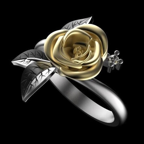 FL-7758 Ring - Silber/62mm