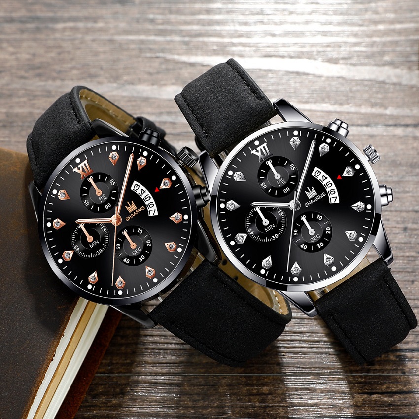 QU-14270 Uhr – Braun/Roségold