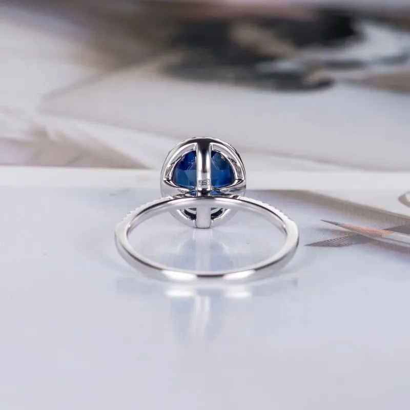 Ring RO-35618 Blue - Silber / Blau / 55mm