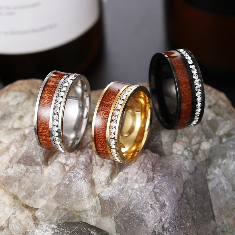 Ring TR-17030 - Gold / Braun / 69mm