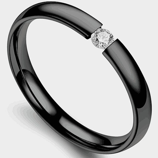UR-17279 Ring - Schwarz/65mm