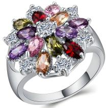 Ring GL-34529 - Silber / Mehrfarbig / 59mm