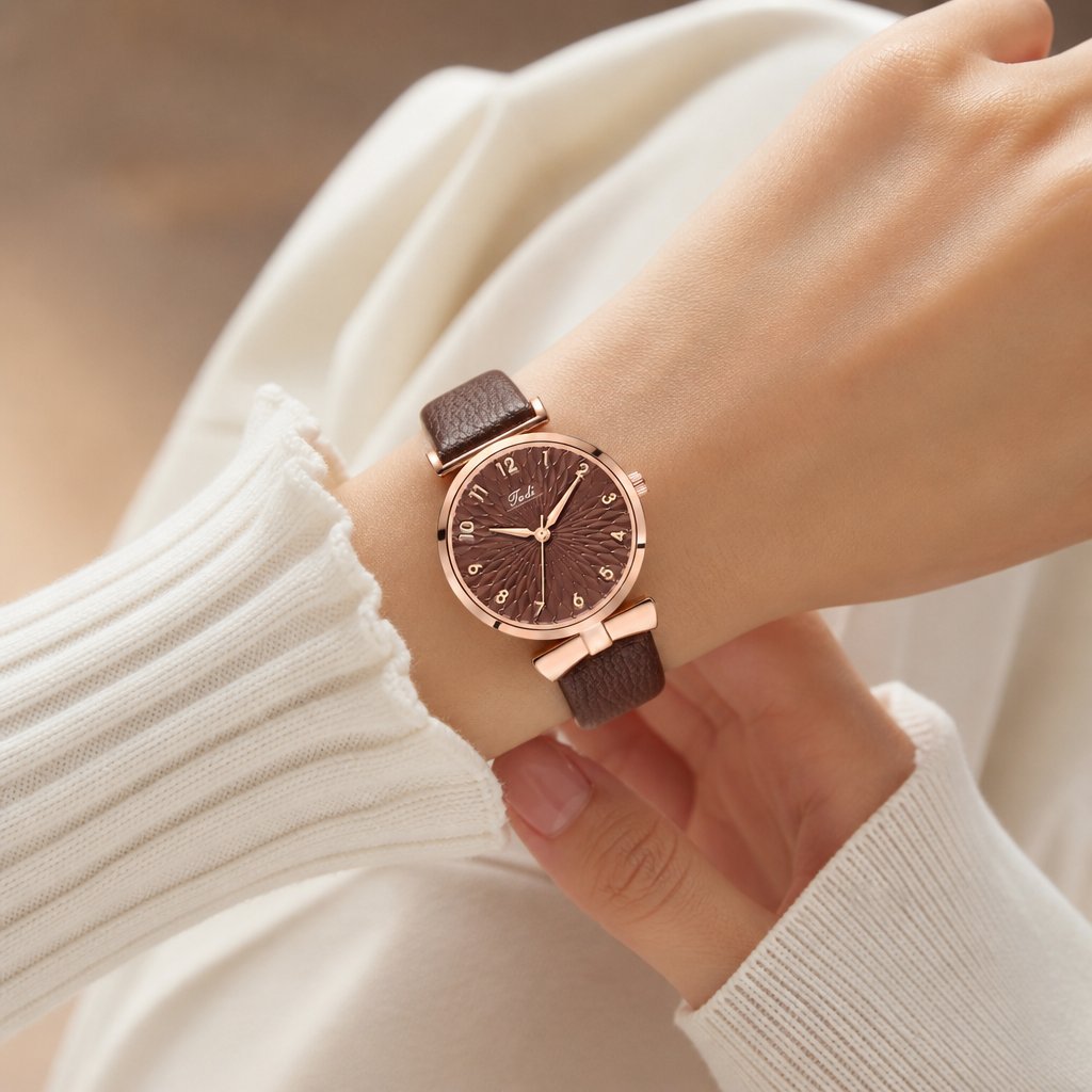 Uhr VE-13012 - Dunkelbraun