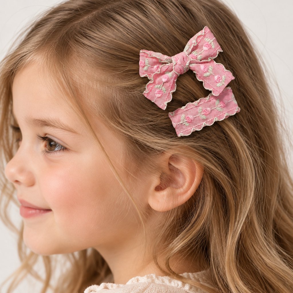 Haarspangen FO-19481 - Rosa