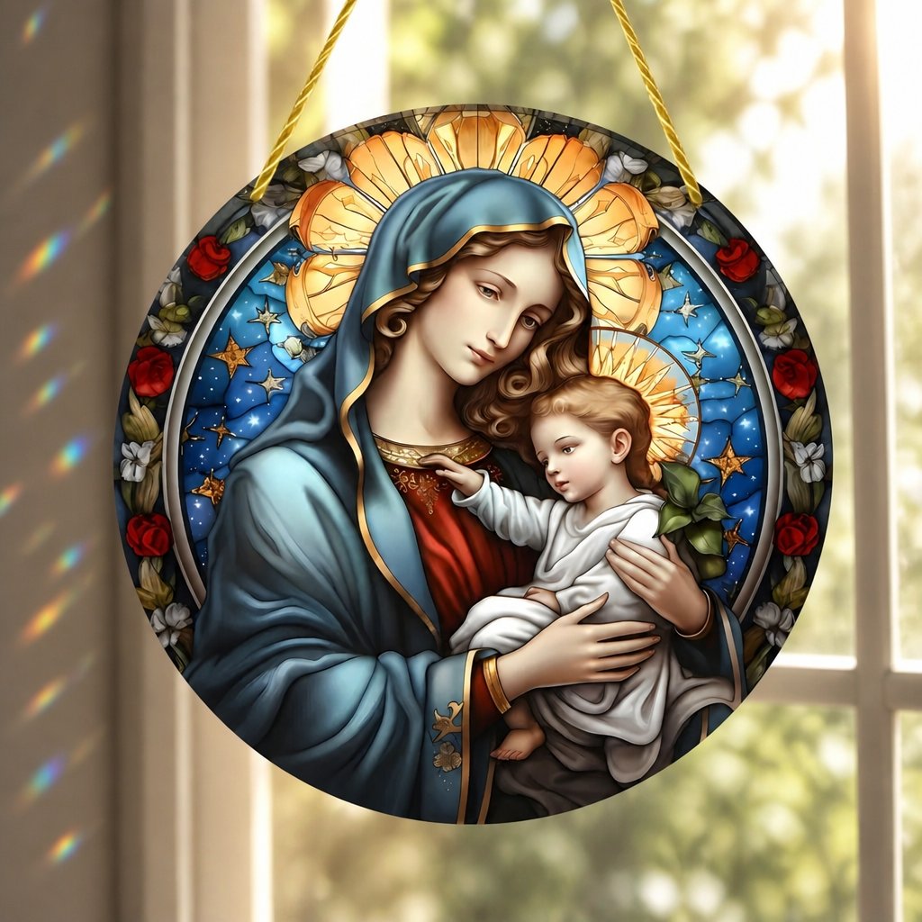 Sonnenfänger - Madonna and Jesus/Typ1/XL